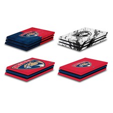 OFFICIAL NHL FLORIDA PANTHERS VINYL STICKER SKIN DECAL FOR SONY PS4 PRO CONSOLE