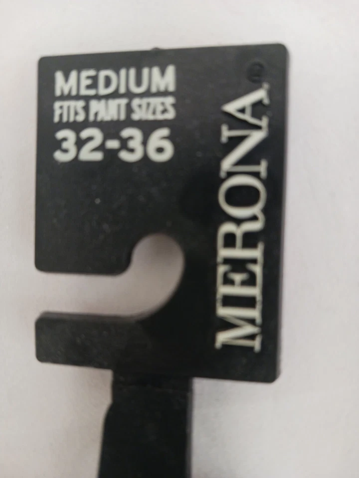 Cinturón Marrón Imitación Cuero 32"-36" Nuevo con Etiquetas, Cinturón de Vestir Clásico Merona Para Hombre Foto 2 de 4