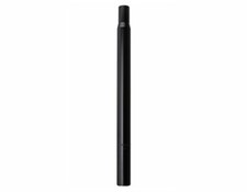 ABSOLUTE 26.8 OUTER DIAMETER BICYCLE ALLOY SEATPOST PILAR 350MM LONG IN BLACK.