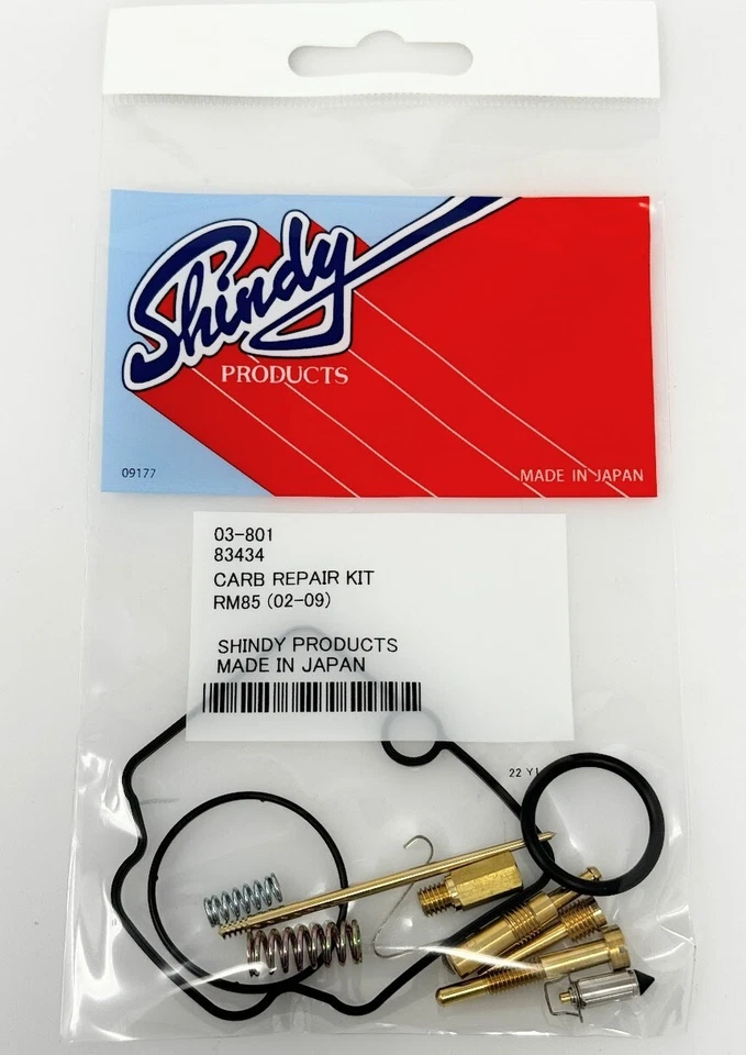 Kit de reconstrucción/reparación de carburador carburador Suzuki RM85 2002-2006 - Hecho en Japón Foto 2 de 2