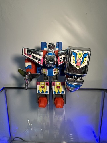 Transformer Rescue Heros 3in 1 Combiner Robot C Bootleg KO Mosc Vintage❗️RAR❗️ - Picture 2 of 8