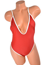 Women's Red One Piece Swimsuit Size M NWOT