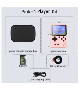 Integrierte 500+ klassische Spiele 5 Zoll Arcade Retro Konsole Handheld Game Player