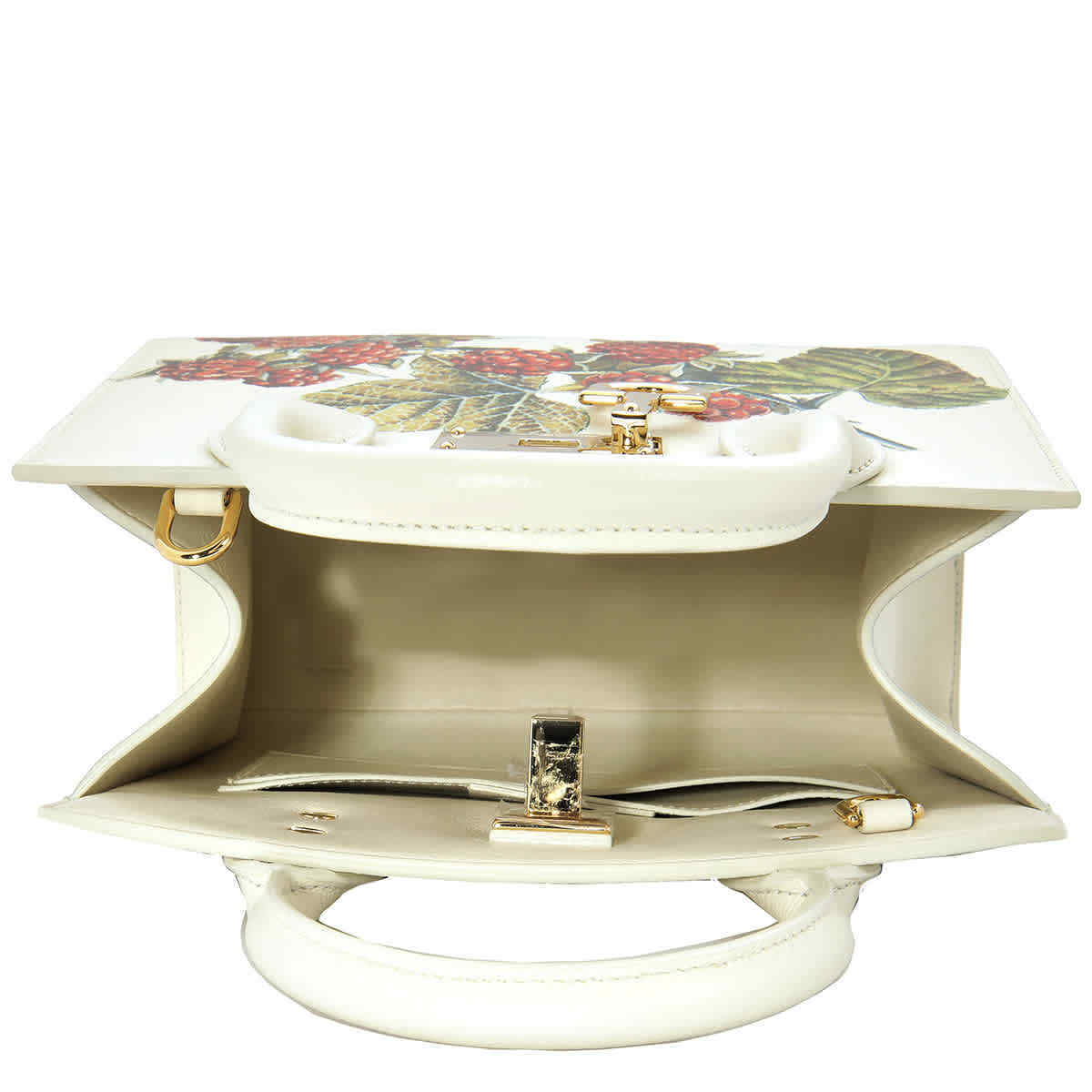 Ferragamo Floral Print Studio Top Handle Box Bag 211496 Ferragamo Floral Print Studio Top Handle Box Bag 211496