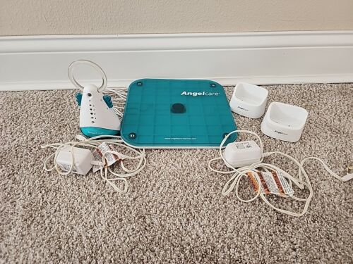 AngelCare AC401 Movement Monitor & Pad With 2 Angel Care Unit Chargers - Picture 1 of 8