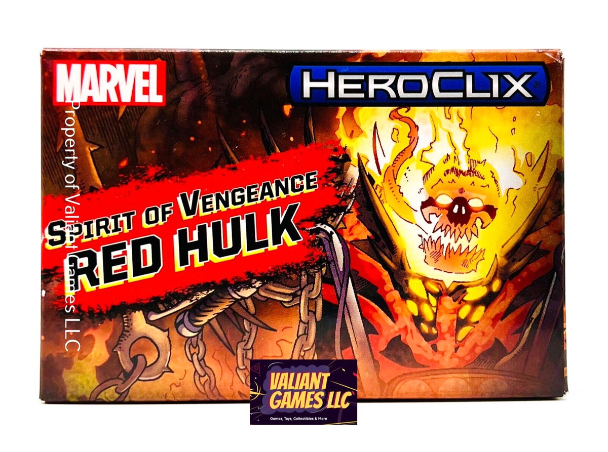 Marvel Heroclix Spirit of Vengeance Red Hulk #MP17-002 Convention