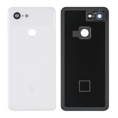 Google Akkudeckel für Pixel 3 G013A Weiß Clearly White Battery Back Cover Deckel