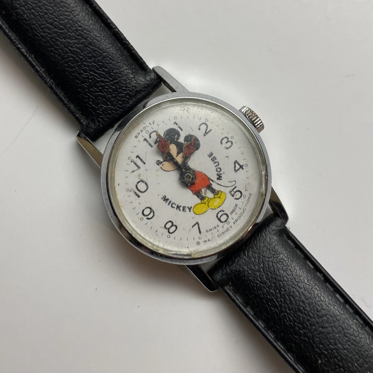 Bradley swiss made clearance mickey mouse watch 23