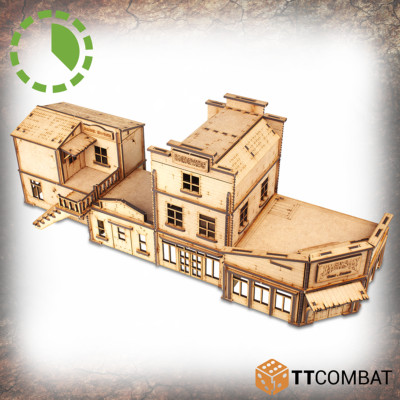 WWS112 TTCombat - Wild West - PITCHSTONE CROSSROADS - (Terrain, Gelände)