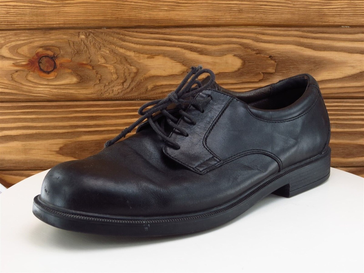 Rockport Sz 11 Derby Oxfords Black Leather Men Lace Up  display picture 3