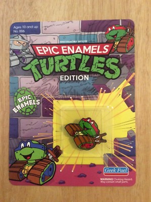 Teenage Mutant Ninja Turtles Epic Enamels Geek Fuel Limited Edition Raphael Pin 