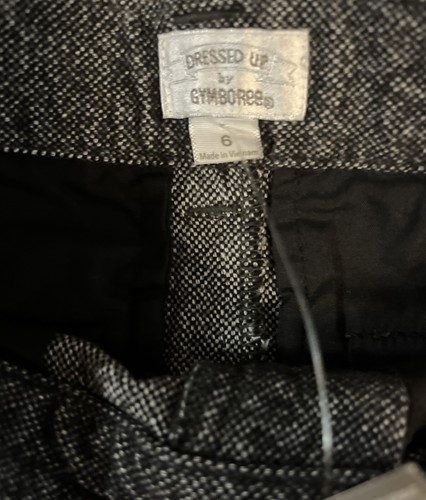 New Gymboree Boys Sz 6 Black White Tweed ALL DRESSED UP Pants Wedding Church - Picture 4 of 5