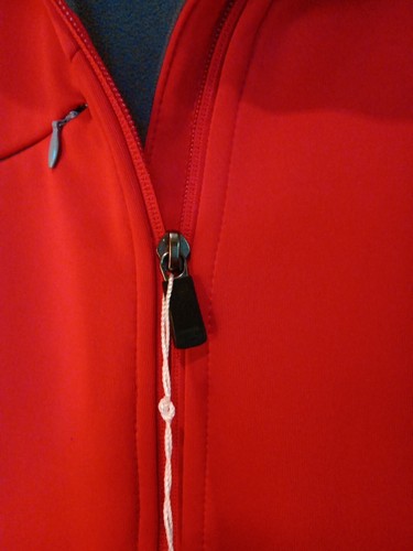 North End Women's Sport Red/Black Long Sleeve Performance Fleece Jacket Size XL - Picture 2 of 13