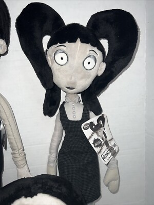 DISNEY Frankenweenie PLUSH SET Victor Frankenstein ELSA Van Edgar