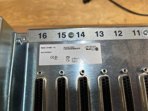 Multitech Systems CC1600-11L Modem Card Cage with Power Supply and 16 Modems - Picture 11 of 15