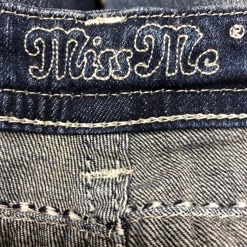 Miss Me Signature Boot Cross Pocket Jeans JP75507 30 EUC - Picture 10 of 12
