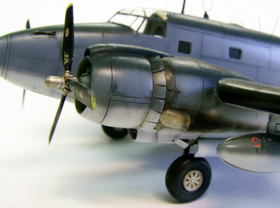 MW22 PLUSMODEL AL7005 ENGINES COWLINGS FOR VENTURA ACCESSORIES  1/72