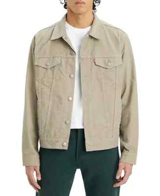 LEVI'S TRUCKER JACKET SILT CORDUROY, BEIGE CHOOSE SIZE