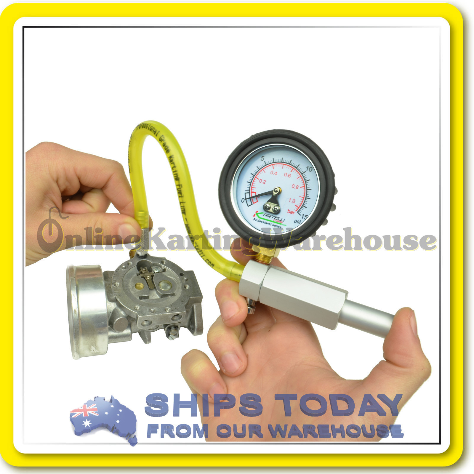 GO KART TEST BRACKET CARBURETOR TOOL TILLOTSON POP OFF X30 KA100 IBEA