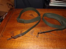 2 Romanian green web rifle slings rough nylon with clip combloc 7.62x39 military