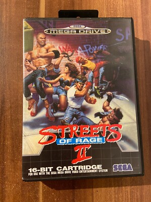 Streets of Rage II, Sega Mega Drive, cib
