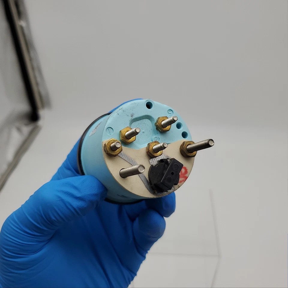 Kalmar Ottawa 90017714 Oil Pressure Gauge 0-100 12v Illuminated No Bracket Foto 2 de 4