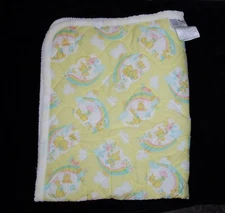 NEW VTG Kendall Company Kangaroo Yellow Rainbow Bear Animals Baby Blanket 