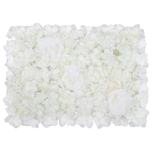 Artificial Flower Wall Panels for Wedding Backdrops and Home Interior Decoration - Picture 20 of 286