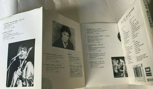CLIFF RICHARD THE HIT LIST THE BEST OF 35 YEARS 2 x tape cassette set - Picture 7 of 9