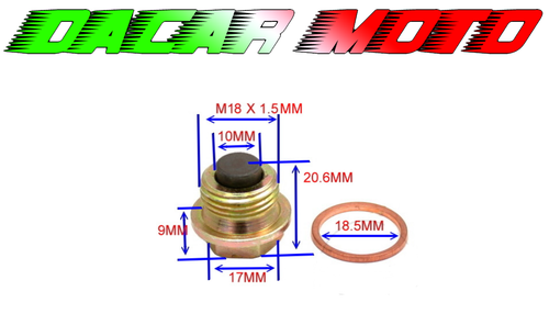 Stopfen Von Ölablass Magnetisch Can-Am 800 2013 2014 2015 - Zdjęcie 1 z 2