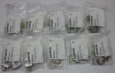 Siemens FBT122-2 10mm Busbar Wire Terminal, 12-2 AWG, Lot of 10 Bags, 3 Lugs/Bag