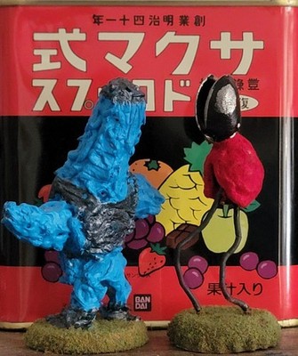 Funky Alien Monsters Found Object Art Sculptures.