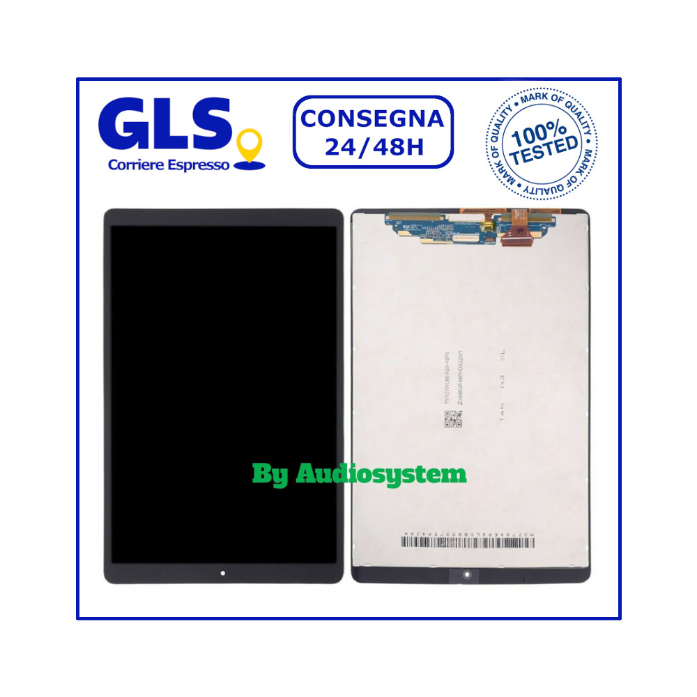 DISPLAY +TOUCH SCREEN SAMSUNG GALAXY TAB A 10.1 2019 SM-T510 T515 VETRO SCHERMO