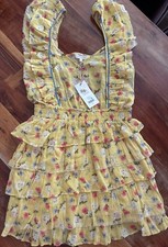 LoveShackFancy Phyllis mini dress in Sunbath size Medium NWT