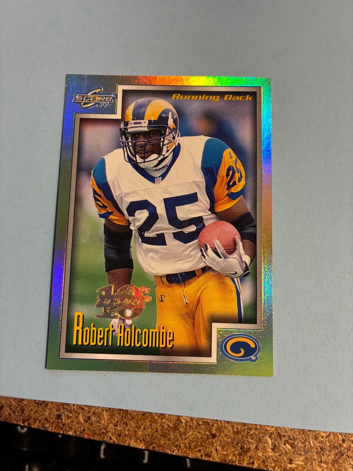 1999 SCORE 10TH ANNIVERSARY ROBERT HOLCOMBE ARTIST PROOF 1/10 ~ #101 FIRST ONE 