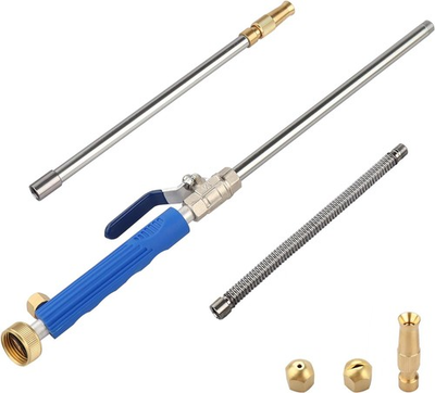 #ad #ad High Pressure Power Washer Sprayer Wand with Flexible Hose Blue Extend $39.53