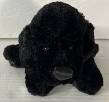 Ganz Black Lab Dog Retired Webkinz Plush Stuffed Animal Toy