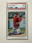 2018 Topps Update Shohei Ohtani #US1 RC Pitching In Red Jersey PSA 9 MINT