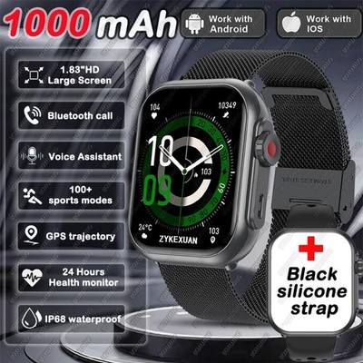 2025 neue Für Xiaomi Smart Uhr Männer Frauen 1,85-Zoll HD AMOLED Full Touch Sc