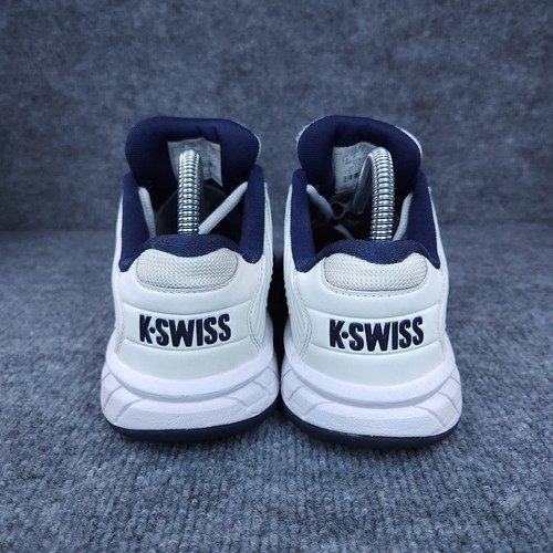 K-Swiss Hypercourt Supreme Boys Size 6 Gray Navy Running Tennis Shoes - Picture 5 of 15