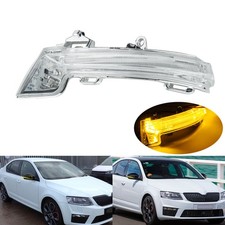 Gelb LED Blinker Spiegelblinker Rechts für Skoda Octavia  III Combi 5E 11/2012+