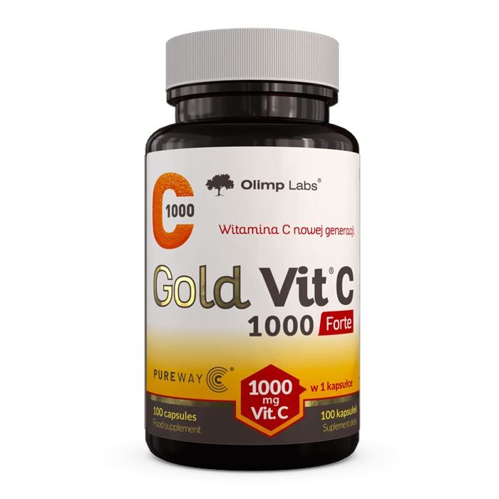 Olimp Gold-Vit C 1000 Forte capsules with vitamin C 100 pcs. - Image 2