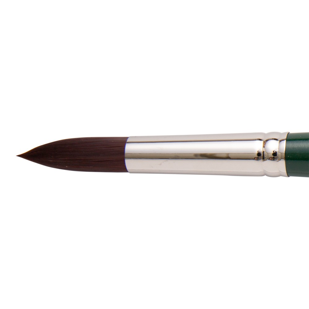 Silver Brush : Ruby Satin : Synthetic Brush : Series 2500 : Round : Size 12