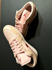 Nike Air Jordan 1 SE Low Patent Valentine's Day Pink and Red Women's 11 Shoe New