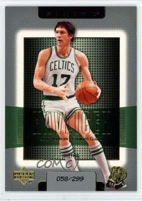 2003-04 Upper Deck Finite Gold /299 John Havlicek #13 HOF 1w9