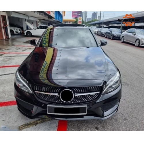 Kühlergrill Diamant für Mercedes-Benz W205 C205 15–18 Einfache Installation - Bild 14 von 17