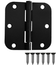 50 Pack of Door Hinges Black - 3 1/2 x 3 1/2 ...
