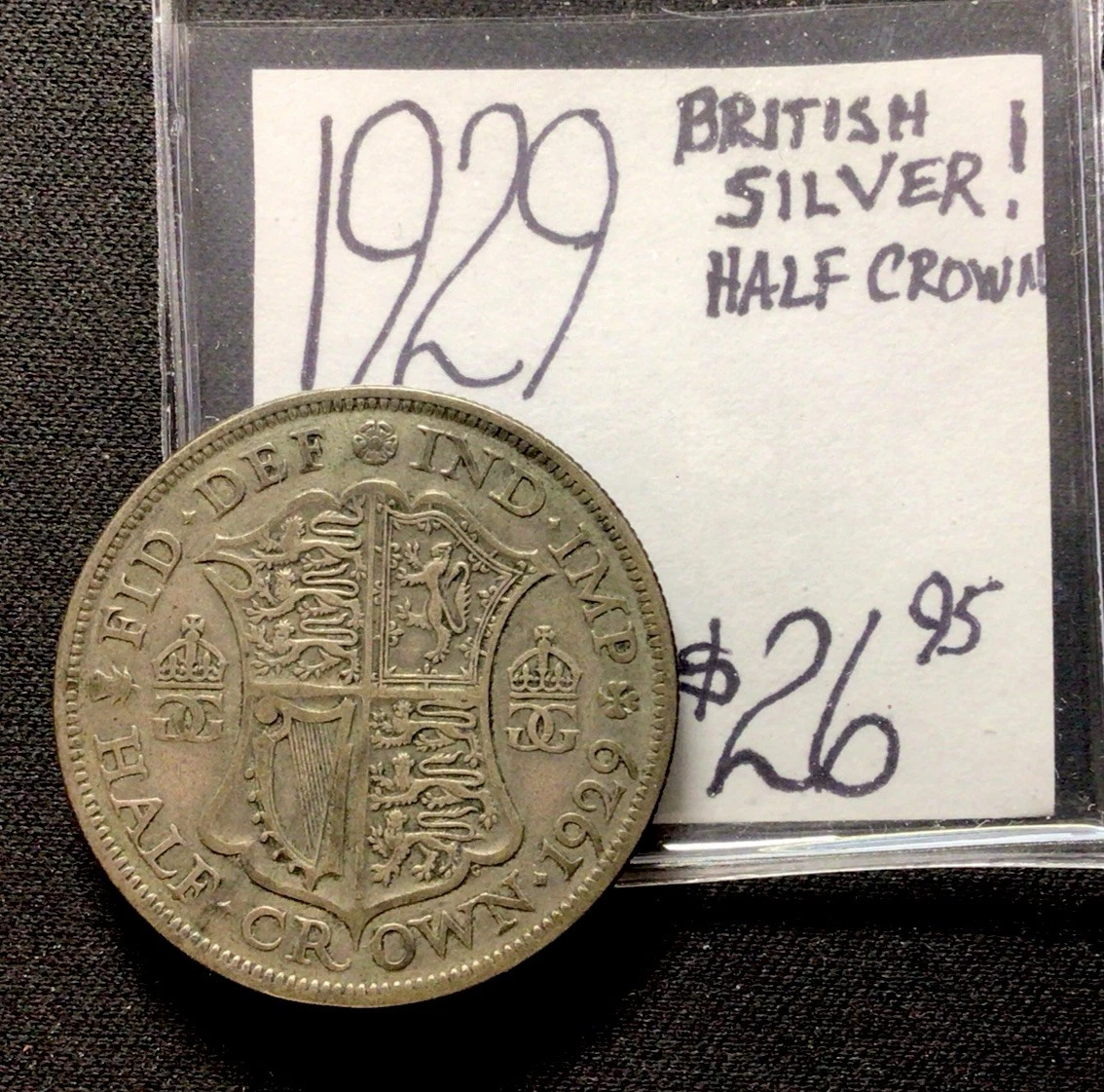 1929 Year UK Half Crown Coins for sale | eBay