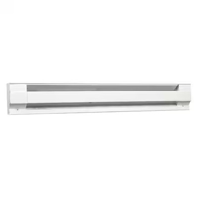 Cadet 8F2000w 96'' Electric Baseboard Heater, White, 1500/2000W, 208/240V