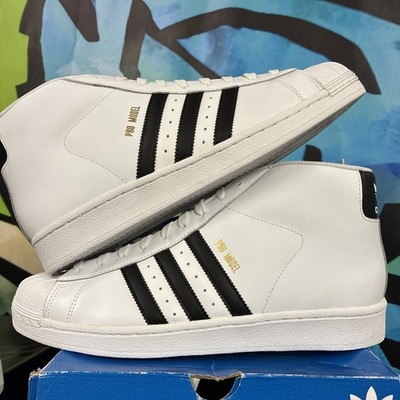 Size 10.5 - Adidas Pro Model White Core Black